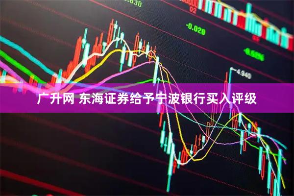 广升网 东海证券给予宁波银行买入评级